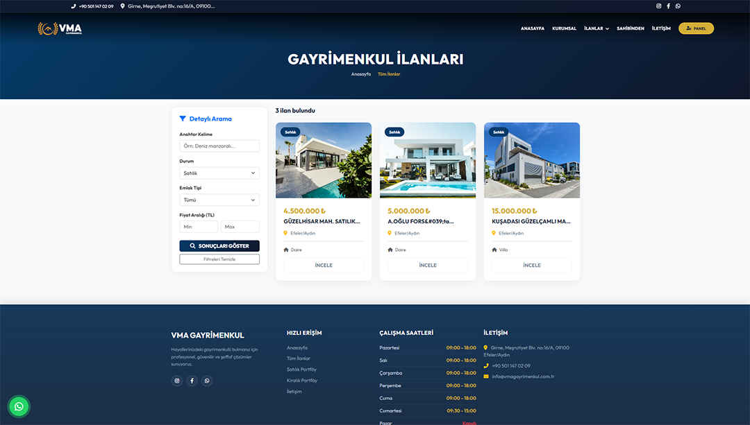 Vma Gayrimenkul